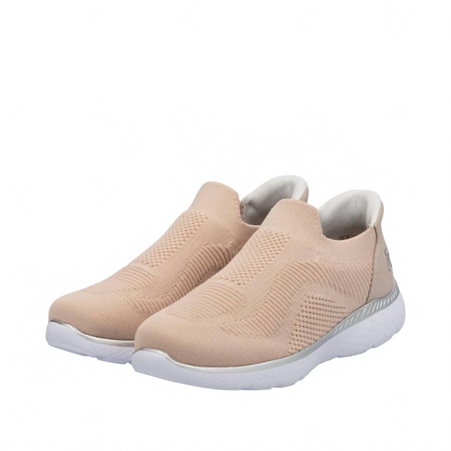 New Rieker Women's Edith 72 Sneakers In Blush
